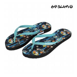 [69SLAM][69슬램] 멀티 프린팅 플라멘코 쪼리_FLAMENCO