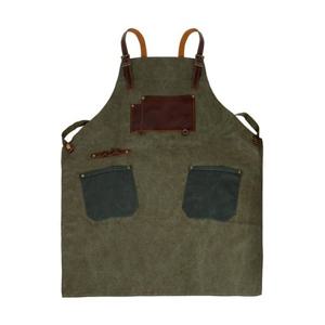 OD 굿워크 앞치마 GW-A02 프리미엄 캔버스 소가죽
