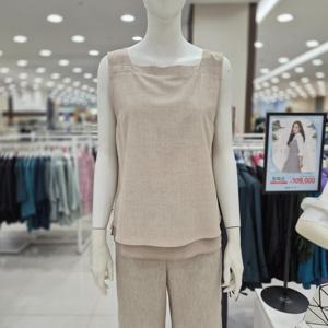 [프렐린]베이지 민소매 블라우스 RBB251030_SC