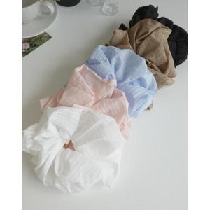 [이쁜] 소프트 스트라이프 헤어슈슈