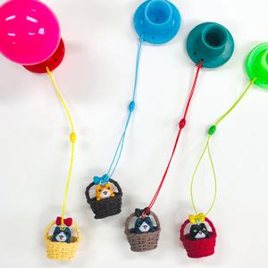 바구니냥 파크골프티 티걸이 실리콘티포함 고양이피규어