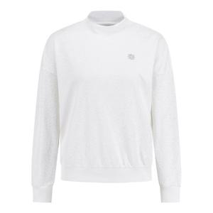 [세인트앤드류스]여성 로고 패턴 모크넥 긴팔 티셔츠 (821E1TSA21WH)