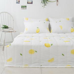 [샤이닝홈]더블리 달콤레몬 시어서커 간절기 여름이불 Q