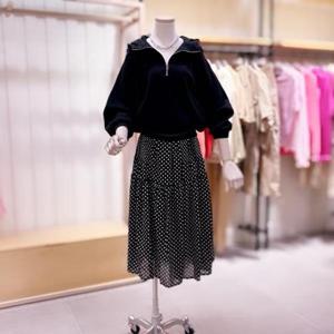 [시에로]SK1THF03M_라글란 반집업 후드 티셔츠