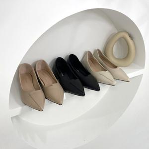 베이직 로우펌프스 3cm 스텔레토 구두 UH-tjd2