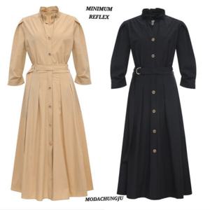 [미니멈]MD 원버튼 롱 원피스 MD MYBAWO3080_CJ