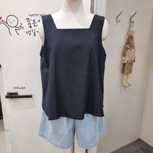 [반에이크]반에이크김천모다 하이스퀘어나시블라우스VB47BLM301Z