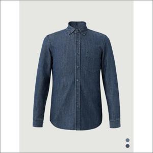 인디안 세이브존02 슬림핏 데님 셔츠 MIVNL4F8161