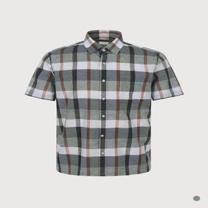 트레몰로 HC10 빅체크 반팔 캐주얼셔츠 TRBNS4M3181