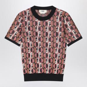 펜디 반팔 티셔츠 FZXE04AYLV Pink