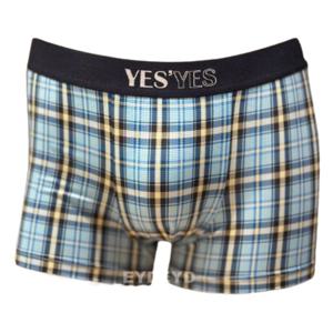 [예스]통기성 메쉬 체크 아웃밴드 남성 드로즈 YSMDB552