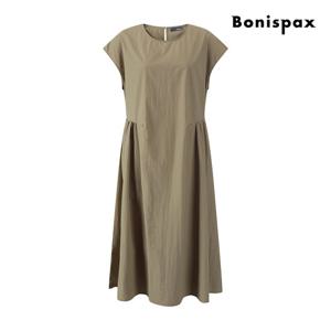 [보니스팍스(여성의류)]에어리 텍스처 플레어 미디 원피스 XP7OP018M0