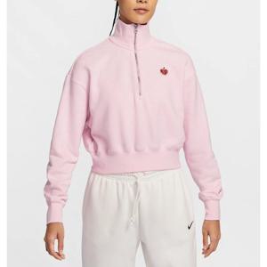 나이키 W 하프집 크롭 스웻셔츠 B4 HV8731 663