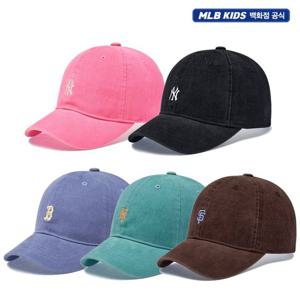 MLB키즈 나노로고 워싱 볼캡 (7ACPV085N)