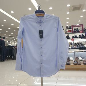 [레노마셔츠]슬림핏 스트레치 체크 RZRSL0141_DJ