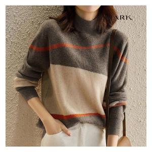 [앳마크]ATMARK 아트배색라인니트_AA39KN030G