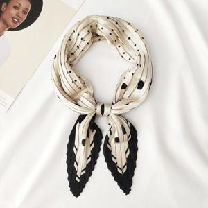 [루즈루나]로라 소프트 베이직 도트 스카프