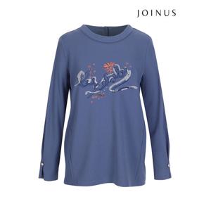 [조이너스]자수 로고 디테일 티셔츠_JAAS2-CKL010