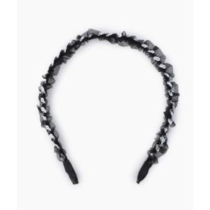 [베네통키즈]25FW-블랙 스팽글 헤어밴드/QCET10541