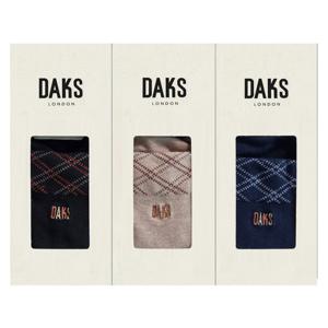 [닥스(양말)]DB25905숙녀 무압박단목 사선 3족세트