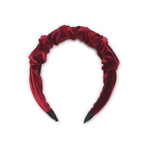 [래핑차일드]벨벳 셔링 머리띠 (84A29-850-03)