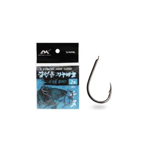DK 감성돔 지누바늘 2호 블랙니켈 20개입 낚시바늘