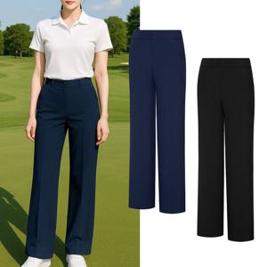 비티알 여성 봄 스트레치 밴딩 와이드 골프 바지 BSC914TP8W