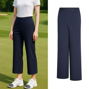 비티알 여성 여름 린넨 통기성 와이드 골프 바지 BSC995TP8W
