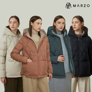 [마르조] 후드 퀼팅 다운 1종