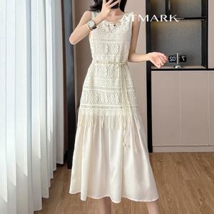 ATMARK 프렌치레이스민소매원피스+스트랩SET_AA53OP069G