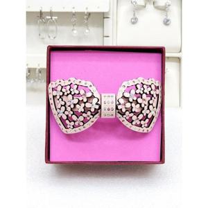 로뎀 세이브존05 프랑스 스와로브스키 핑크 플라워 중대 자동핀(핑크)01 RRD24020012