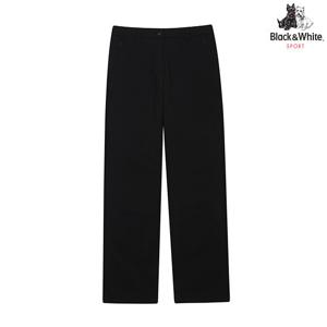 [블랙앤화이트]여성 패딩 기모 트리코트 반전 부츠컷 팬츠 5134LXWP_BLACK