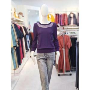 올리비아로렌 sh06 라운드 넥라인 풀오버 VOCBL4F7331