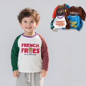 [엠케이] 푸드페이보릿 아동 긴팔 나그랑 티셔츠 205901