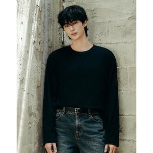 [지오다노] 솔리드 긴팔 티셔츠 01025910