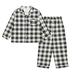 소이주니어 HC17 블랙 체크 파자마셋트 25fw751
