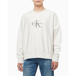 CK진  남성 프리미엄 테리 모노그램 크루넥 풀오버(4RD234G)