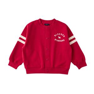 블루독 스튜디오[블루독](RD)BI트랙져지집업 25A2511102)FW25가을상품 면점퍼 키즈집업점퍼