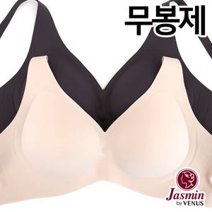 [자스민by비너스]소프트터치 젤리퓨징 프리컷 패드고정 누디브라1종(JBRA031)S-XL