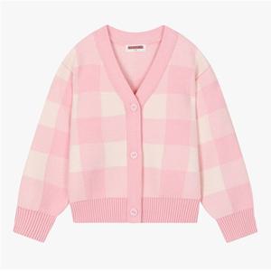 [코코리따]빅 깅엄체크 가디건CECK23TE2