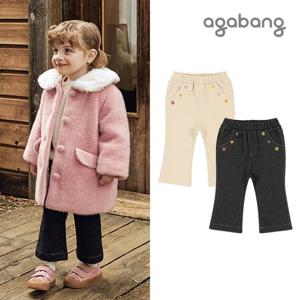 [아가방]제니사선부츠컷바지(CREAM,D/GREY) 01Q732051