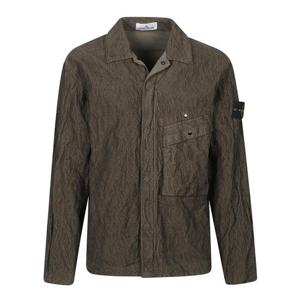 스톤 아일랜드 긴팔 셔츠 1200020S0229 V0054 Green