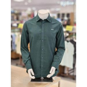 루이까스텔 세이브존01 남성 FW잔체크 레터링자수셔츠 7MESH901