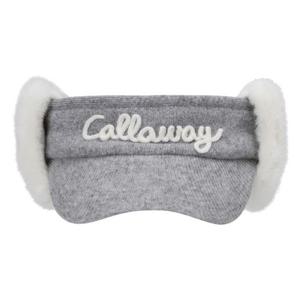 M 캘러웨이골프귀마개 PQC CWAC24W801_MG 여성 디테쳐블 이어워머 바이저