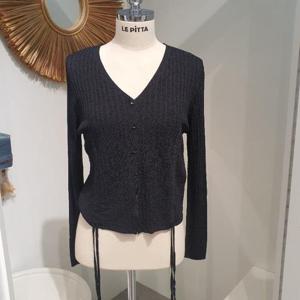 르피타 HC06 스트링 가디건(블랙) L253BSW954