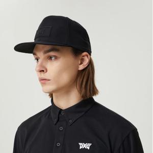 M PXG골프모자 UQC PHPPU8504-21 공용 와펜 로고 피티드 플랫 캡