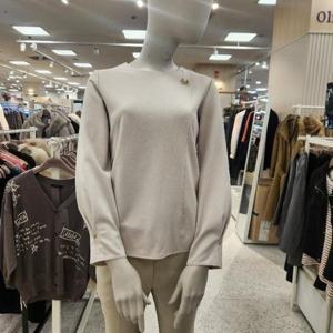 올리비아로렌 HC05 패플럼 저자소재 A라인 블라우스 VOC AL3F8211