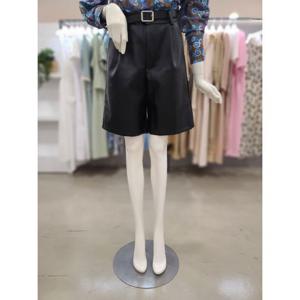 [포커스]MARIO포커스 핀턱 레더반바지 FF3H7PT00770