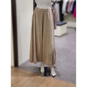 [트리아나]MARIO소고 울캐시미어혼방 와이드팬츠AI3XA15