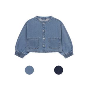 탑텐키즈 MKF1KG2111 여아 에코 논카라 데님 자켓